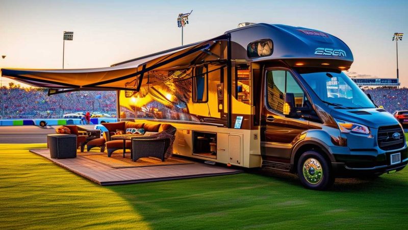 Behind the Scenes Where NASCAR Drivers Stay